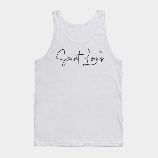 Saint Louis Tank Top by MBNEWS